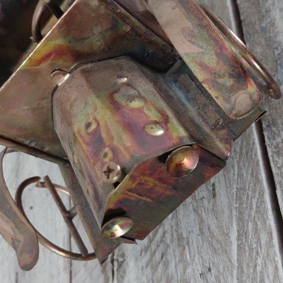 VINTAGE Copper Antique Car Music Box - Plays Happy Days - Picture 4 of 10